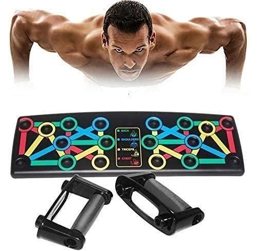Fitbeast 2.0 Push Up Board – ABS Plastic with Strong Grip Handles