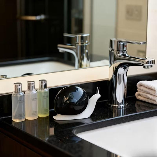 Portable Snail-Shaped Liquid Soap Dispenser – 120ml, 3 Compartments